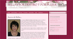 Desktop Screenshot of bellaspordentroyporfuera.org