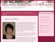 Tablet Screenshot of bellaspordentroyporfuera.org